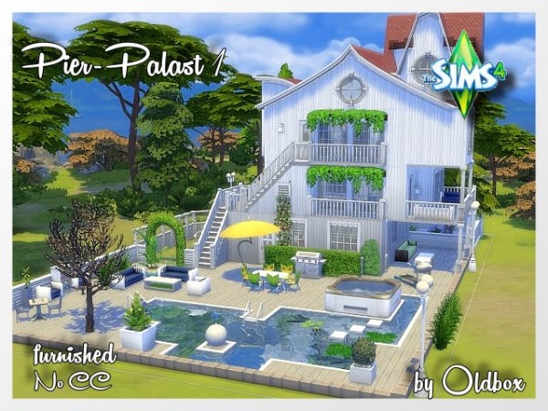All4Sims: Pier Palast 1 by Oldbox • Sims 4 Downloads