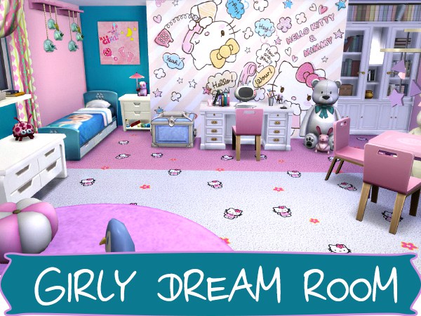  Akisima Sims Blog: Girly Dream Room
