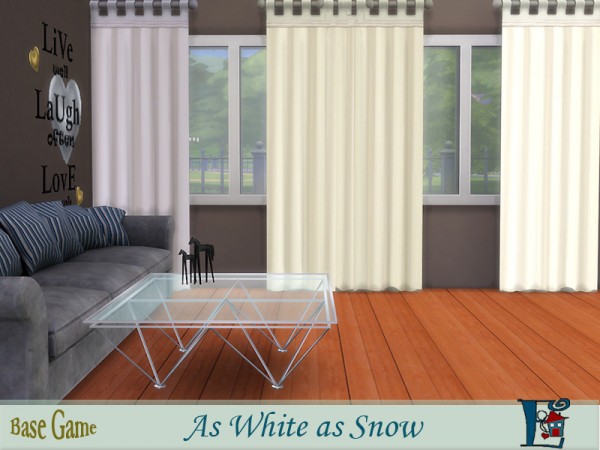  The Sims Resource: As White As Snow by evi