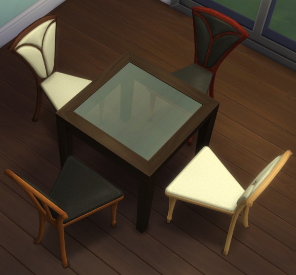  Simsworkshop: Dining Chair converted from TS2 to TS4 by Simple Elegance