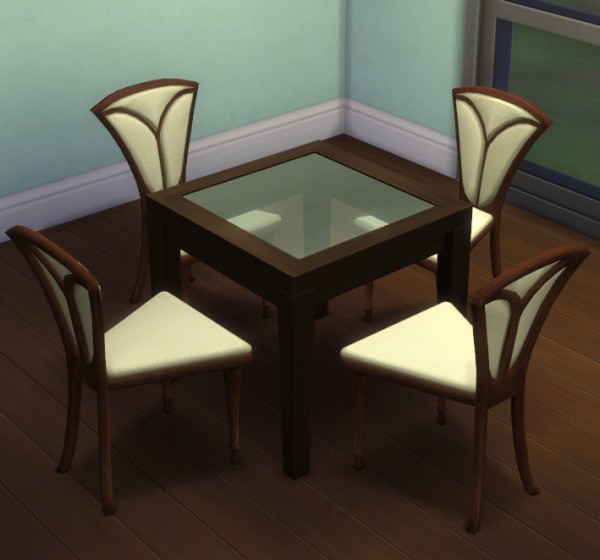  Simsworkshop: Dining Chair converted from TS2 to TS4 by Simple Elegance