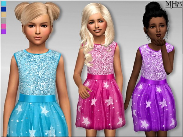  Sims Addictions: Star Princess Dress