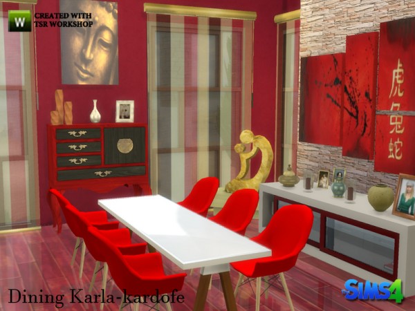  The Sims Resource: Dining Karla by Kardofe