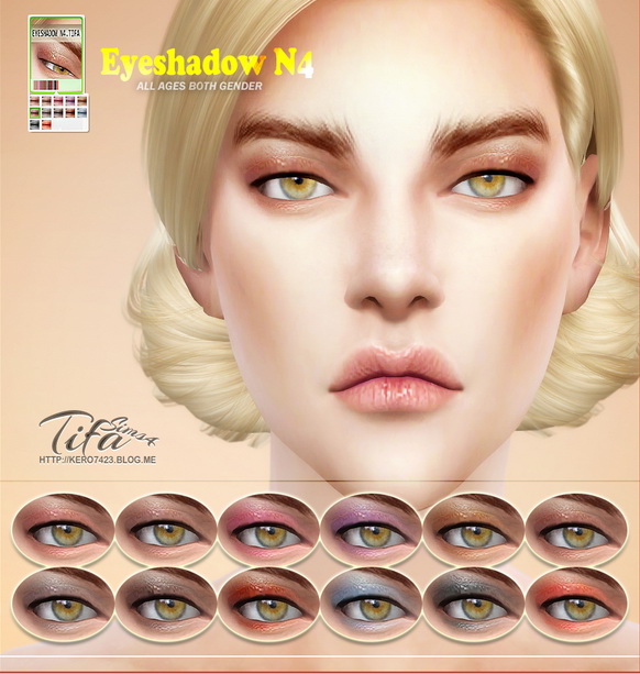  Tifa Sims: Eyeshadow N4