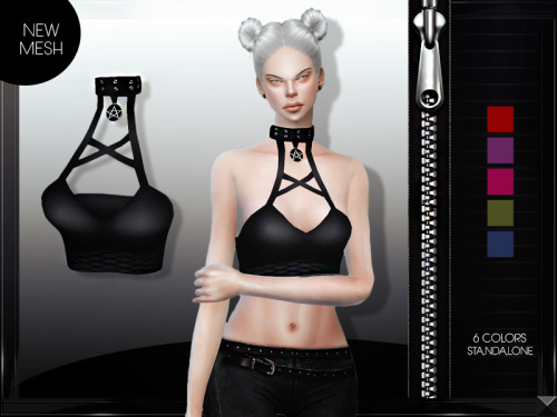  MissFortune Sims: Croped top