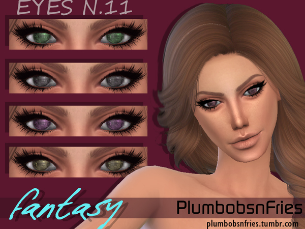  The Sims Resource: Fantasy   Eyes N.11 by Plumbobs n Fries