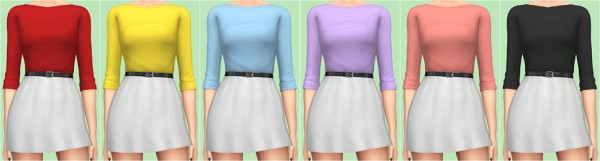 Veranka: Leslie Dress • Sims 4 Downloads