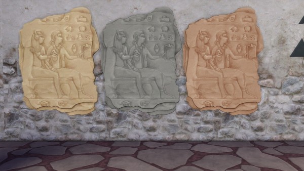  Simsworkshop: Egyptian Painting converted from TS2 to TS4 by BigUglyHag