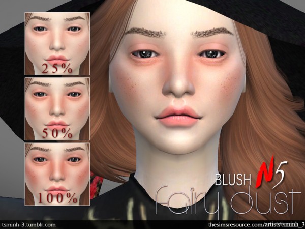  The Sims Resource: Fairy Dust Blush by tsminh 3