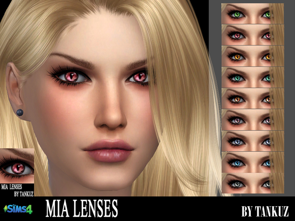  The Sims Resource: Mia lenses by Tankuz