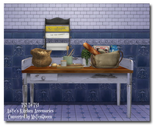  Sims 4 Designs: AnYe’s Kitchen Accessories
