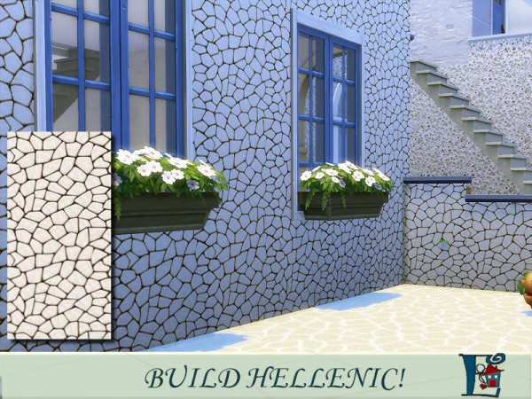  The Sims Resource: Hellenic walls by evi