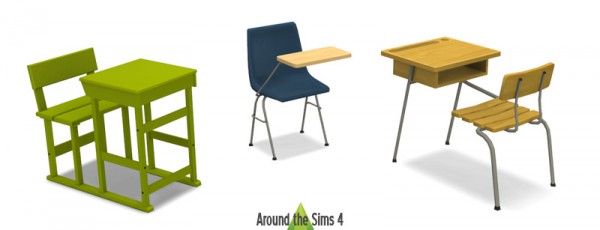  Around The Sims 4: Desk Chair