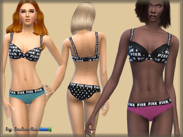  The Sims Resource: Set pink by bukovka