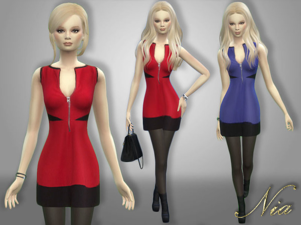  The Sims Resource: Tank Dress by Nia