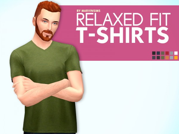  Marvin Sims: Relaxed Fit T Shirts