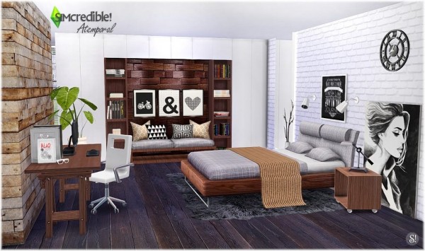  SIMcredible Designs: Atemporal bedroom