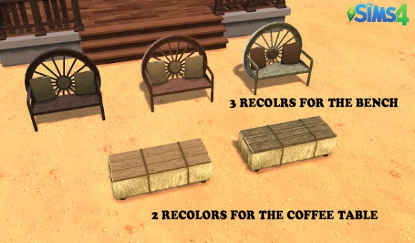  History Lovers Sims Blog: Small Wild West Object Set