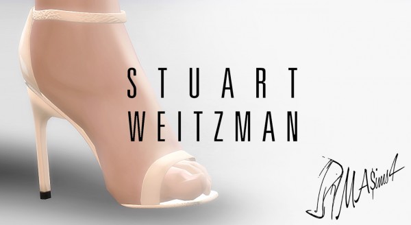  MA$ims 3: Stuart Weitzman Nudist Patent Leather Sandals