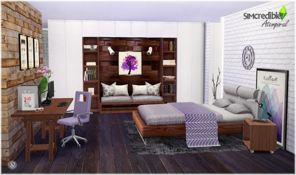  SIMcredible Designs: Atemporal bedroom