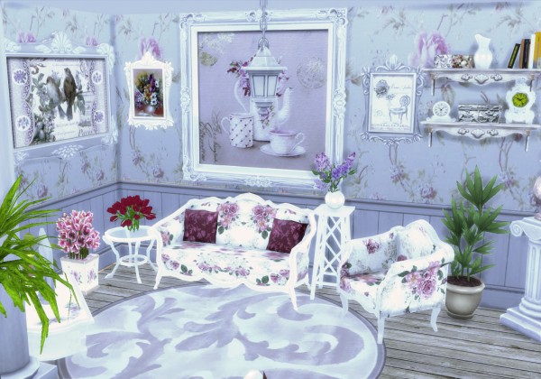  PQSims4: Shabby Style House