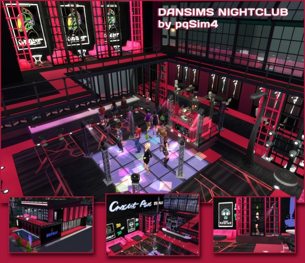  PQSims4: Dansims NightClub
