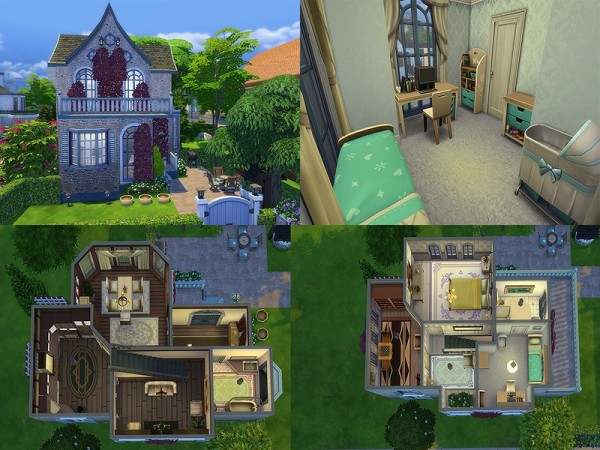  The Sims Resource: Riverola Cottage by Ineliz