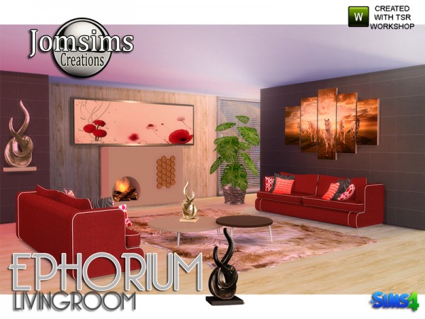  The Sims Resource: Ephorium Livingroom by jomsims