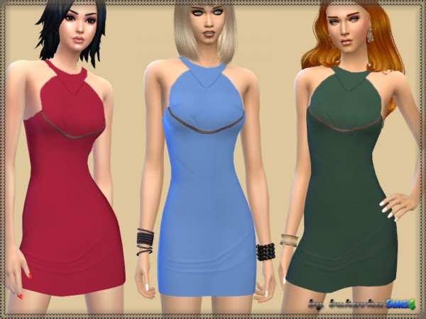  The Sims Resource: Dress Gianni by bukovka