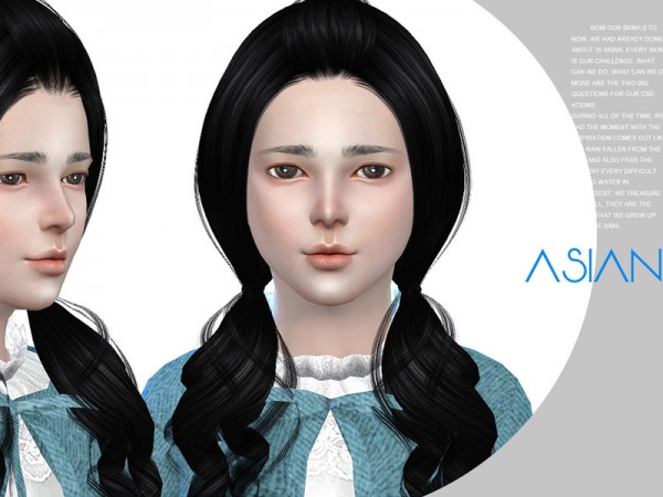  The Sims Resource: Asian skintones 2.0 by S Club