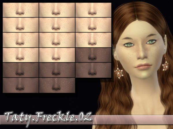  The Sims Resource: Freckle 02 by Taty