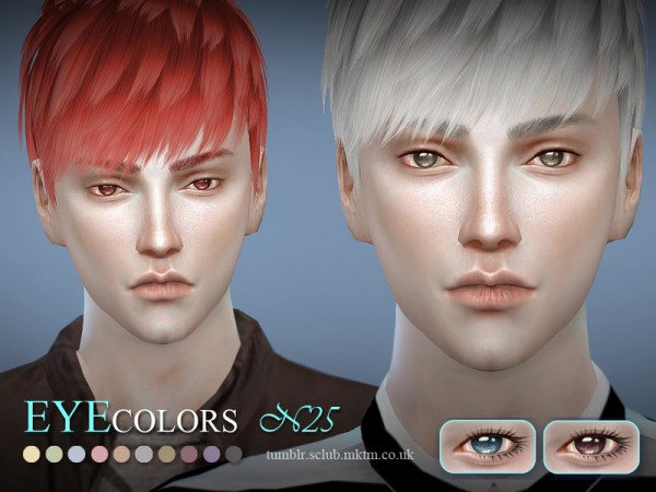  The Sims Resource: Eyecolor 25 by S Club