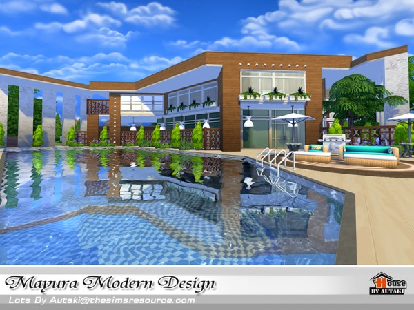  The Sims Resource: Mayura Modern Design by Autaki