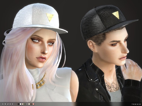  The Sims Resource: Snake Snapback by toksik