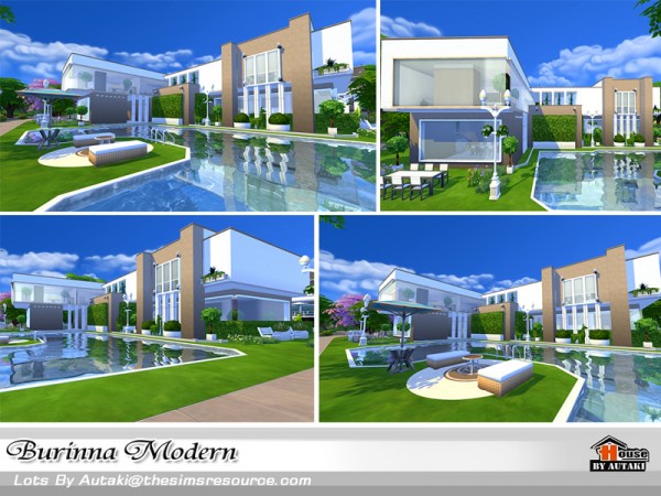  The Sims Resource: Burinna Modern house by Autaki