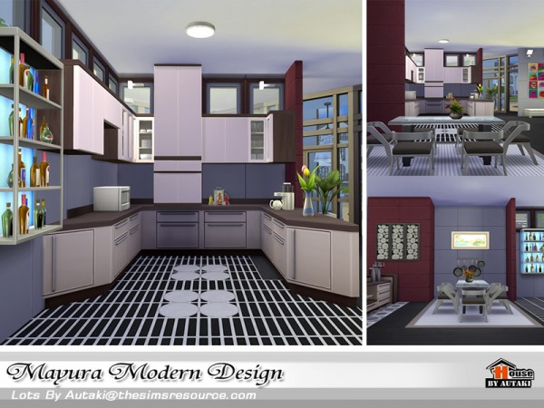  The Sims Resource: Mayura Modern Design by Autaki