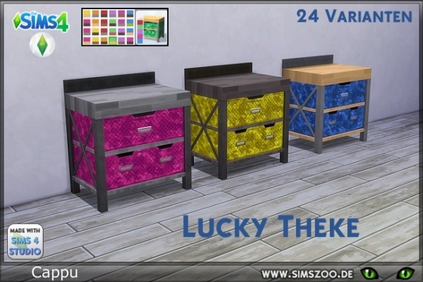  Blackys Sims 4 Zoo: Lucky counter by Cappu