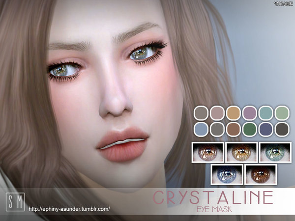  The Sims Resource: Crystaline    Eye Mask by Screaming Mustard