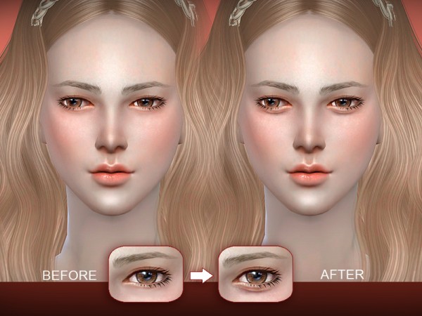  The Sims Resource: Eyebag F03 by S Club
