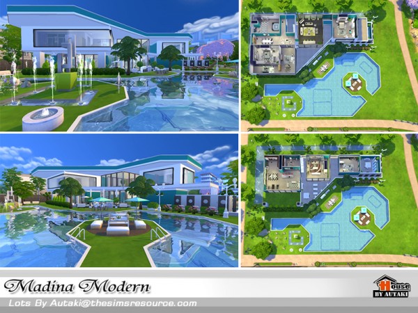  The Sims Resource: Madina Modern by Autaki