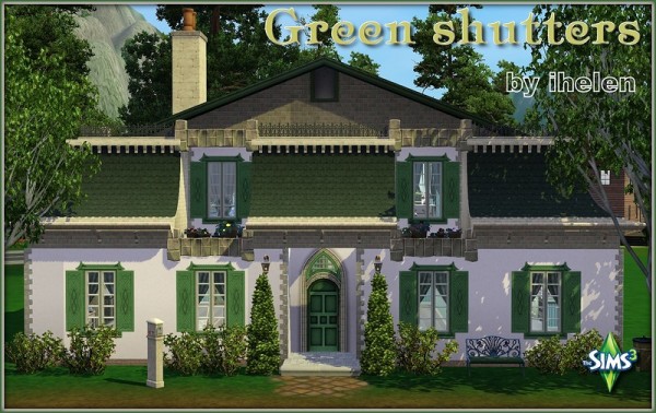  Ihelen Sims: Green Shutters