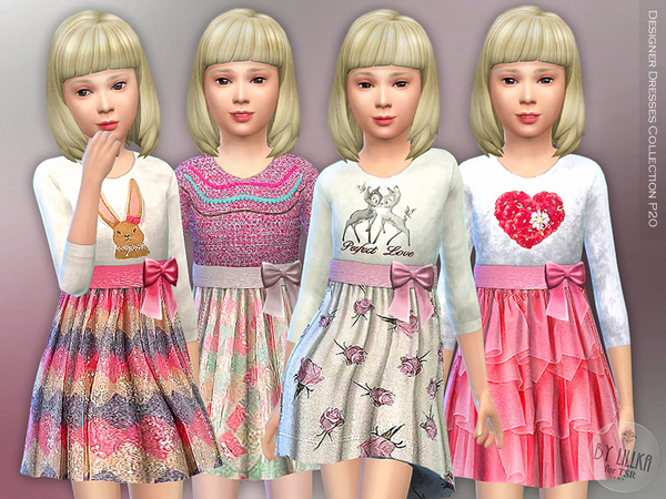  The Sims Resource: Designer Dresses Collection P20 by lillka