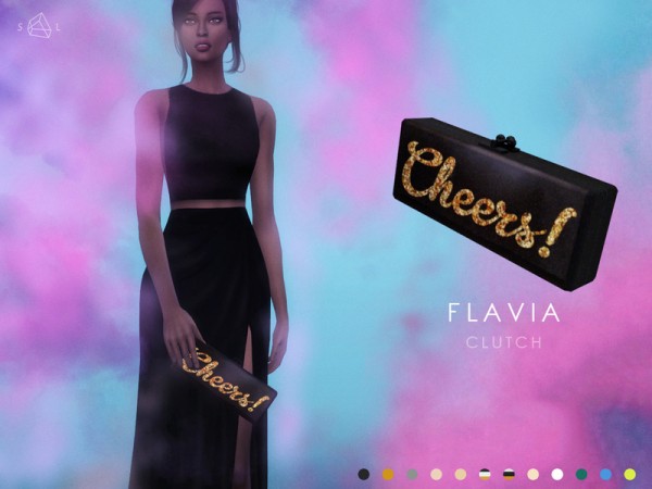  The Sims Resource: Flavia Clutch by Starlord