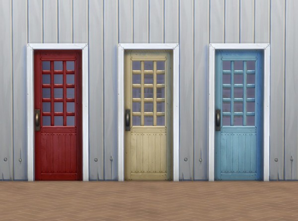  Mod The Sims: Mega Budget Doors by plasticbox