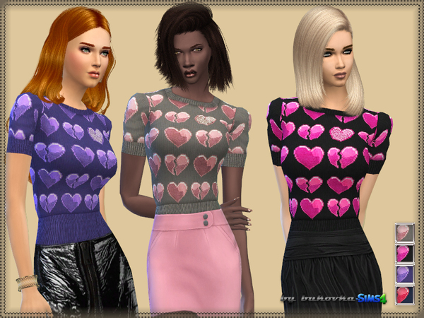  The Sims Resource: Top Heart by Bukovka