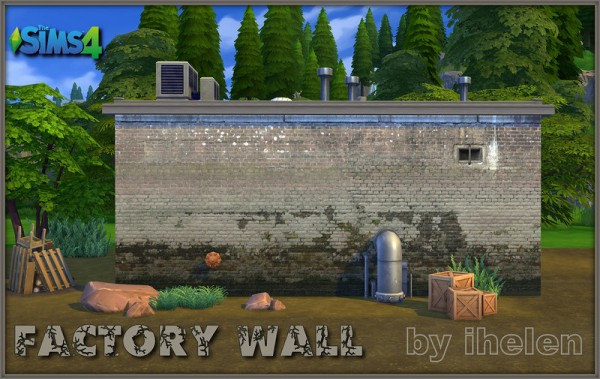  Ihelen Sims: Mural Factory wall