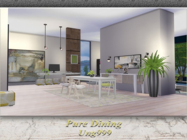  The Sims Resource: Pure Dining by ung999