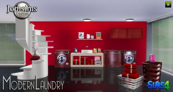 Jom Sims Creations: Modern Laundry