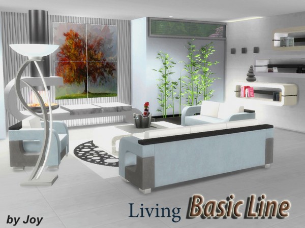  The Sims Resource: Livingroom Basic Line by Joy