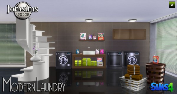  Jom Sims Creations: Modern Laundry